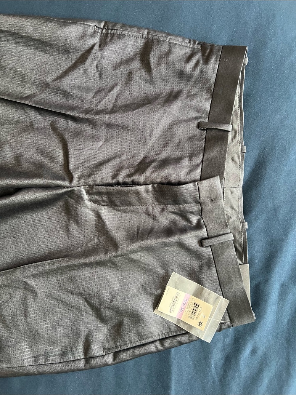 INC International Concepts Men's Dress Pants in Charcoal Gray